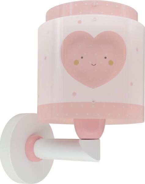 Dalber 76019S - Dětské nástěnné svítidlo BABY DREAMS 1xE27/15W/230V růžová