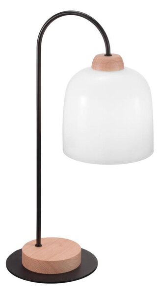 Kolarz A1352.71.W - Stolní lampa NONNA 1xE27/60W/230V dub/bílá