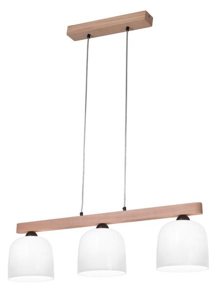 Kolarz A1352.83.W - Lustr na lanku NONNA 3xE27/60W/230V dub/bílá