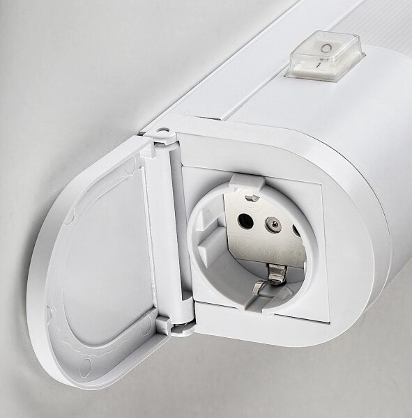 Rabalux 78027 - LED Podlinkové svítidlo se zásuvkou DUDDU LED/17W/230V bílá