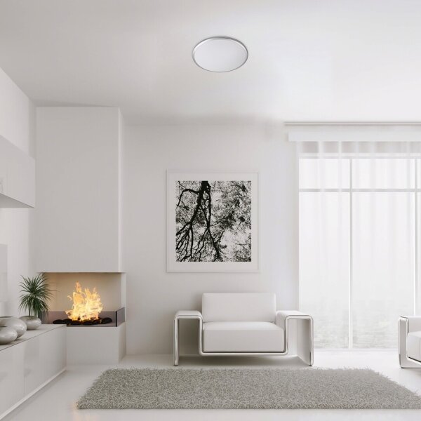 Rabalux 71131 - LED Stropní svítidlo ENGON LED/45W/230V 4000K stříbrná 48 cm