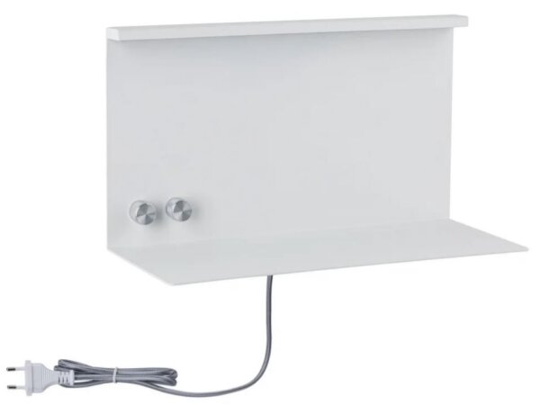 Paulmann 78919 - LED/4,5W Stmívatelné svítidlo s poličkou a USB + LED/1,6W 230V