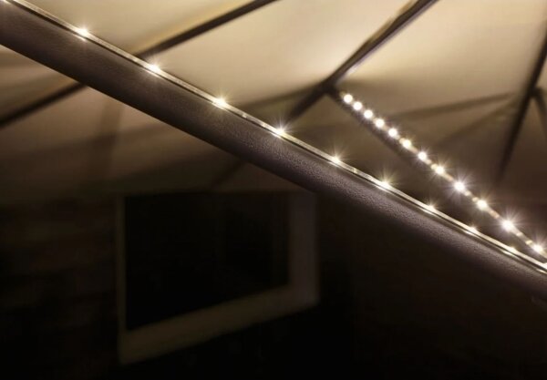Paulmann 94208 - LED/1,8W Osvětlení slunečníku PARASOL 5V/USB 1,6m