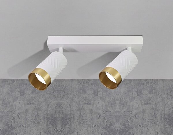 Bodové svítidlo ARRAS 2xGU10/10W/230V bílá