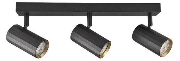 Bodové svítidlo NICEA 3xGU10/10W/230V černá