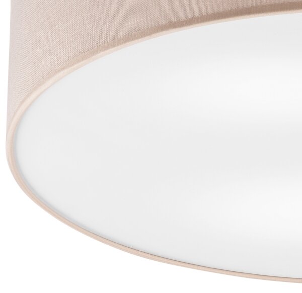 Brilagi - LED Stropní svítidlo BELLADONNA 3xE27/15W/230V pr. 50 cm béžová/dub