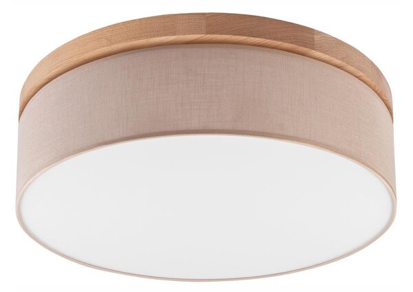 Brilagi - LED Stropní svítidlo BELLADONNA 3xE27/15W/230V pr. 50 cm béžová/dub