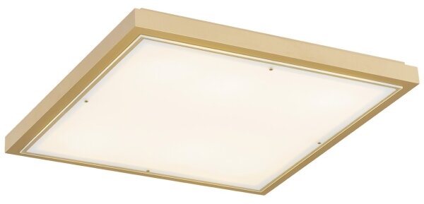 Argon 7167 - Stropní svítidlo CARLSON 2xE27/15W/230V 29x29 cm zlatá