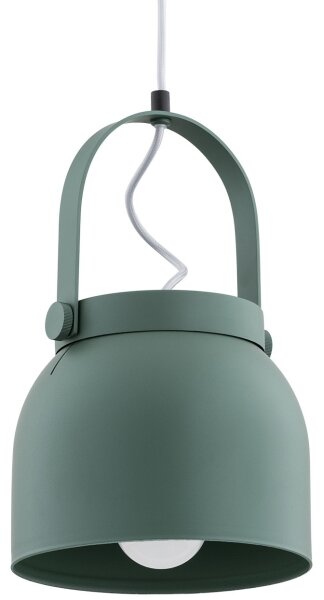 Argon 8283 - Lustr na lanku LOGAN 1xE27/15W/230V pr. 20 cm zelená