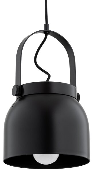 Argon 8281 - Lustr na lanku LOGAN 1xE27/15W/230V pr. 20 cm černá