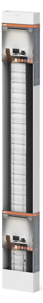 Lineární LED panel Office Line Grid Curve, černá, studená bílá