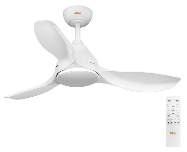 Stropní ventilátor Bise 1065 mm 48 W, laditelná bílá RGB