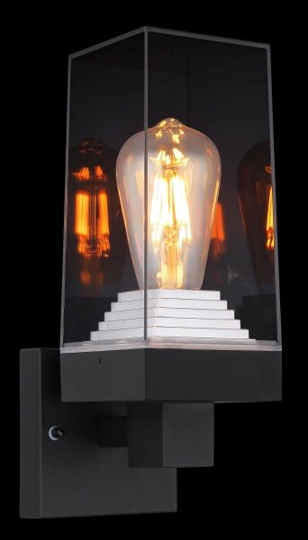Globo 31370 - Venkovní nástěnné svítidlo GABBA 1xE27/40W/230V IP44
