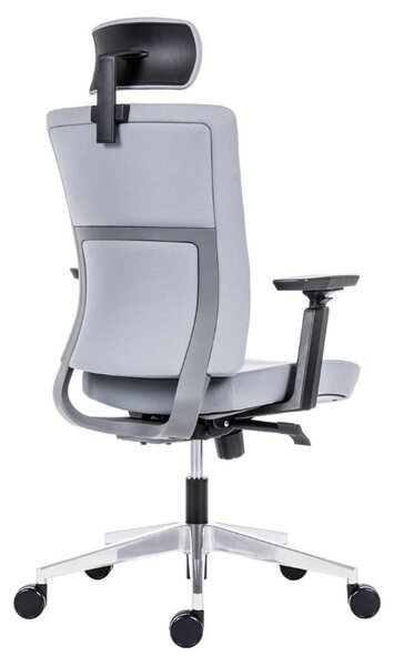 Kancelářská ergonomická židle NEXT ALL UPH — šedá + Sleva 2 % při platbě předem