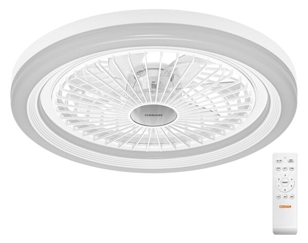 Stropní ventilátor Solano 490 mm 43 W, laditelná bílá
