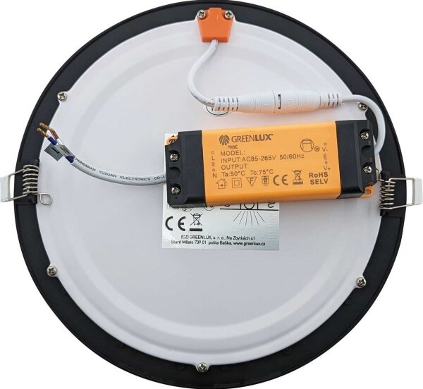 LED Koupelnové podhledové svítidlo VEGA LED/24W/230V 2800K pr. 29,8 cm IP44