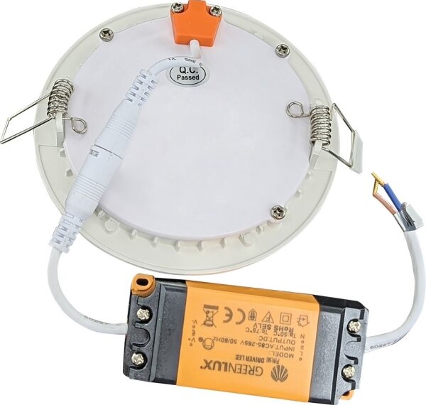 LED Koupelnové podhledové svítidlo VEGA LED/24W/230V 2800K pr. 29,8 cm IP44 bílá
