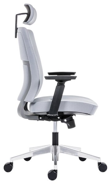 Kancelářská ergonomická židle NEXT ALL UPH — šedá + Sleva 2 % při platbě předem