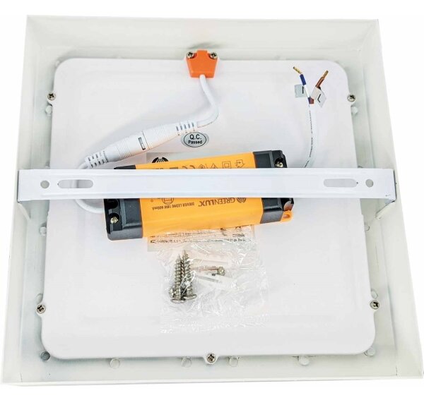 LED Stropní svítidlo FENIX LED/12W/230V 3800K 17 cm sněhově bílá