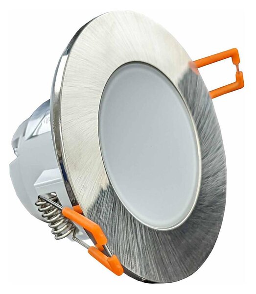 LED Koupelnové podhledové svítidlo BONO LED/8W/230V 3000K IP65 chrom