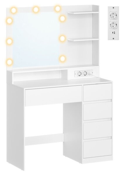 Toaletní stolek s LED zrcadlem RDT241WB01