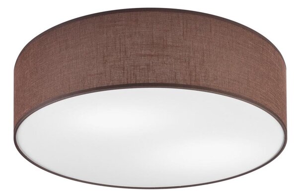 Stropní svítidlo SIRJA DOUBLE 4xE27/15W/230V pr. 45 cm hnědá