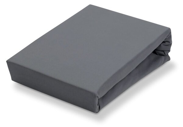 Vandyck Prostěradlo Vandyck Jersey Supreme XXL 200-210x220 cm Grey