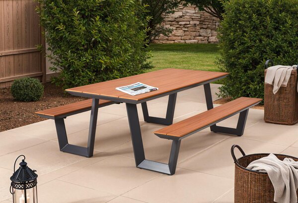 ZAHRADNÍ SESTAVA kov, plast Ambia Garden - Online Only zahradní nábytek, Online Only