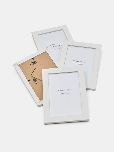 Sinsay - Rámečky na fotografie 4-pack - bílá