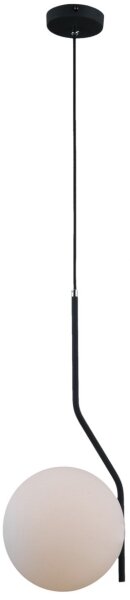 ITALUX PND-3300-1-BK - Lustr na lanku CARIMI 1xE27/5W/230V černá