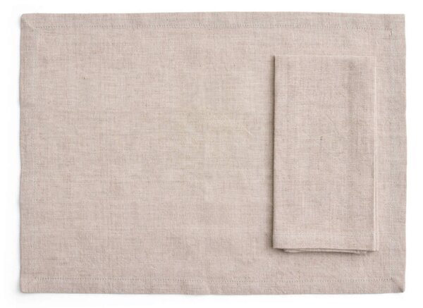HAY Prostírání Tavolo 4ks, soft beige