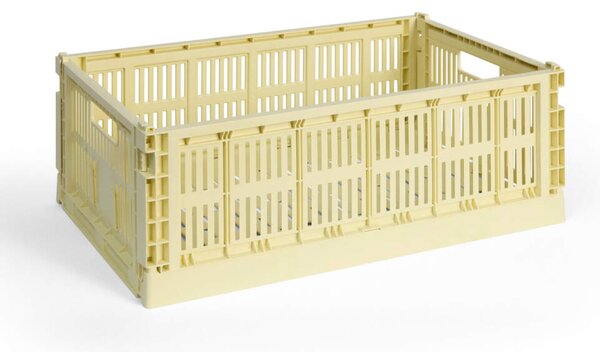 HAY Úložný box Colour Crate Large, light yellow
