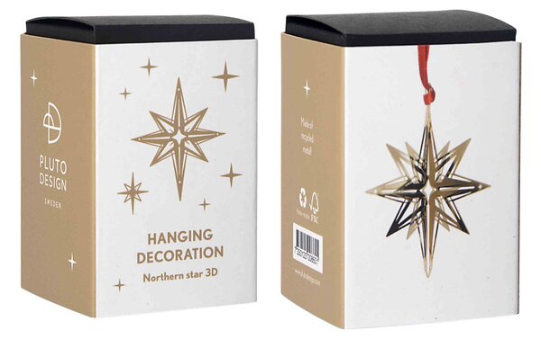 Závěsná dekorace Northern Star Gold Pluto Design