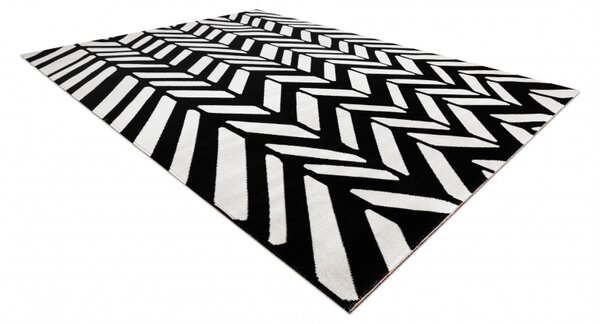 Makro Abra Moderní kusový koberec MUNDO E0571 outdoor béžový černý Rozměr: 120x170 cm