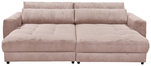 POHOVKA BIG SOFA, textil, kompozitní dřevo, světle růžová MID.YOU - Pohovky, Online Only