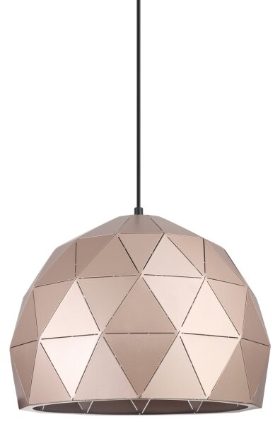 ITALUX MDM-3471-1 GD - Lustr na lanku HARLEY 1xE27/40W/230V rose gold