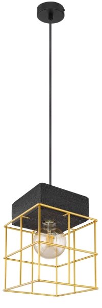 Globo 15530B-1H - Lustr na lanku MERRIL 1xE27/60W/230V
