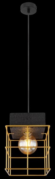 Globo 15530B-1H - Lustr na lanku MERRIL 1xE27/60W/230V
