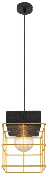 Globo 15530B-1H - Lustr na lanku MERRIL 1xE27/60W/230V
