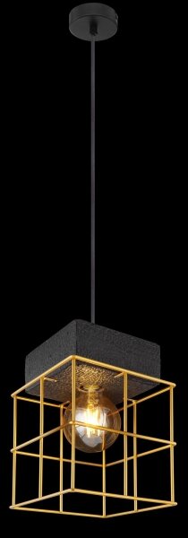 Globo 15530B-1H - Lustr na lanku MERRIL 1xE27/60W/230V