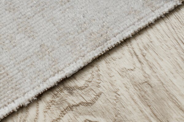 Makro Abra Moderní kusový koberec MUNDO E7181 outdoor listí béžový modrý Rozměr: 80x150 cm