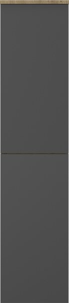 MIDI SKŘÍŇKA, antracitová, barvy dubu, 30/132/32 cm Stylife - Koupelnové série