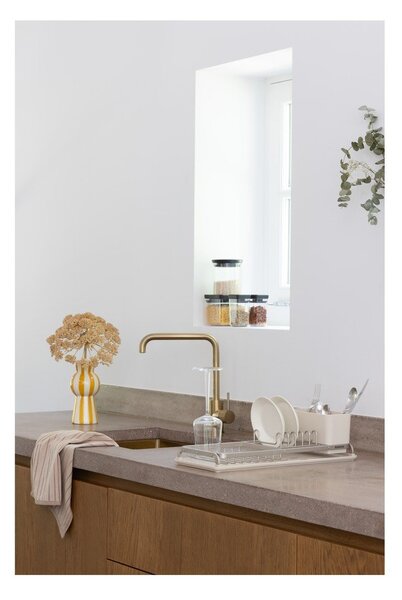 Béžový kovový odkapávač 46x20 cm – Brabantia