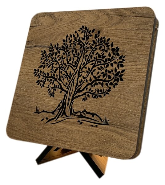 "Lípa" lampa 31x31cm provedení povrchu: dub světlý