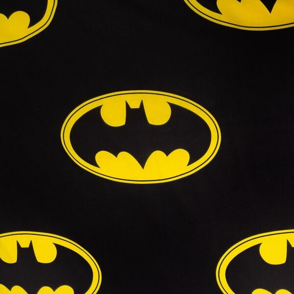 Bavlněné dětské povlečení na jednolůžko 140x200 cm Batman "The Emblem" – Jerry Fabrics