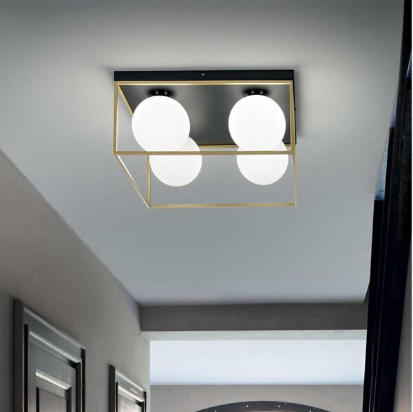Ideal Lux - Stropní svítidlo LINGOTTO 4xE14/40W/230V