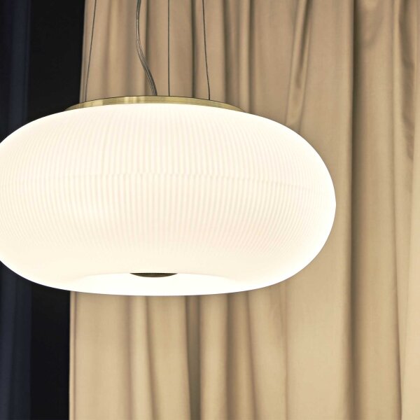 Ideal Lux - LED Lustr na lanku ARIZONA 5xGX53/9W/230V pr. 52 cm bílá