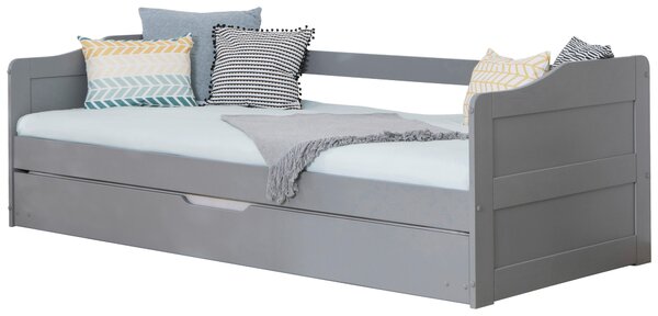 VÝSUVNÁ POSTEL, 90/200 cm, světle šedá MID.YOU - Online Only dětské postele, Online Only