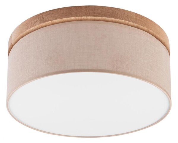 Brilagi - LED Stropní svítidlo BELLADONNA 2xE27/15W/230V pr. 40 cm béžová/dub