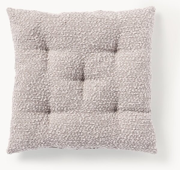 Bouclé podsedák na židli Bellamie